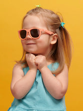 Load image into Gallery viewer, Polarized Navigator: Perfectly Papaya | Peach Mirrored Lens