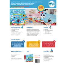 Load image into Gallery viewer, Ditty Bird Baby Sound Book: Animal songs