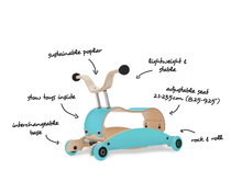 Load image into Gallery viewer, Wishbone Mini-Flip Walker