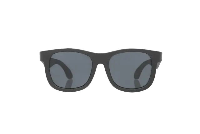 Jet Black Navigator Kids Sunglasses