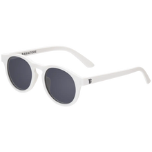 Load image into Gallery viewer, Wicked White Keyhole Kids Sunglasses
