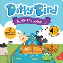 Load image into Gallery viewer, Ditty Bird Baby Sound Book: Nursery Rhymes
