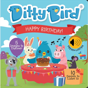 Ditty Bird Baby Sound Book: Happy Birthday