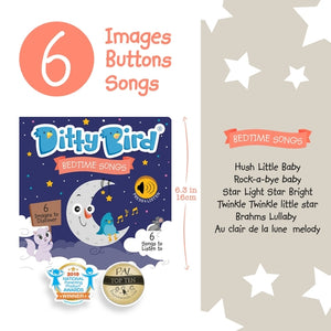 Ditty Bird Baby Sound Book: Bedtime Songs