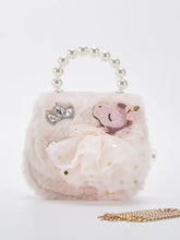 Load image into Gallery viewer, B1213 Unicorn Furry Purse
