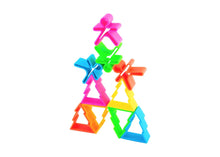 Load image into Gallery viewer, Neon Kids Houses &amp; Trees 6 Pack (Assorted Neon Colors)
