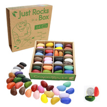 Load image into Gallery viewer, Just Rocks in a Box - 32 Colors / 64 Crayons
