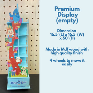 NEW PREMIUM DISPLAY (empty) DITTY BIRD BOOKS