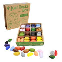 Load image into Gallery viewer, Just Rocks in a Box - 16 Colors / 64 Crayons
