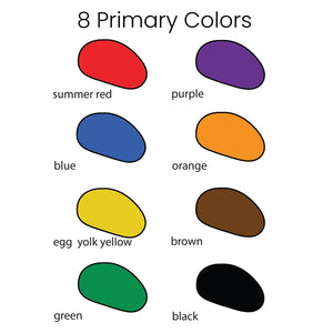 8 Color Crayon To-Go Box - Crayon Rocks