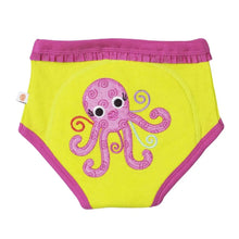 Load image into Gallery viewer, Girls Ocean Friends Organic Training Pant
