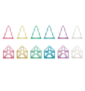 Pastel Kids Houses & Trees 6 Pack (Assorted Pastel Colors)