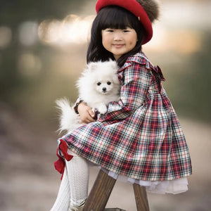 Wool Beret With Pom Pom